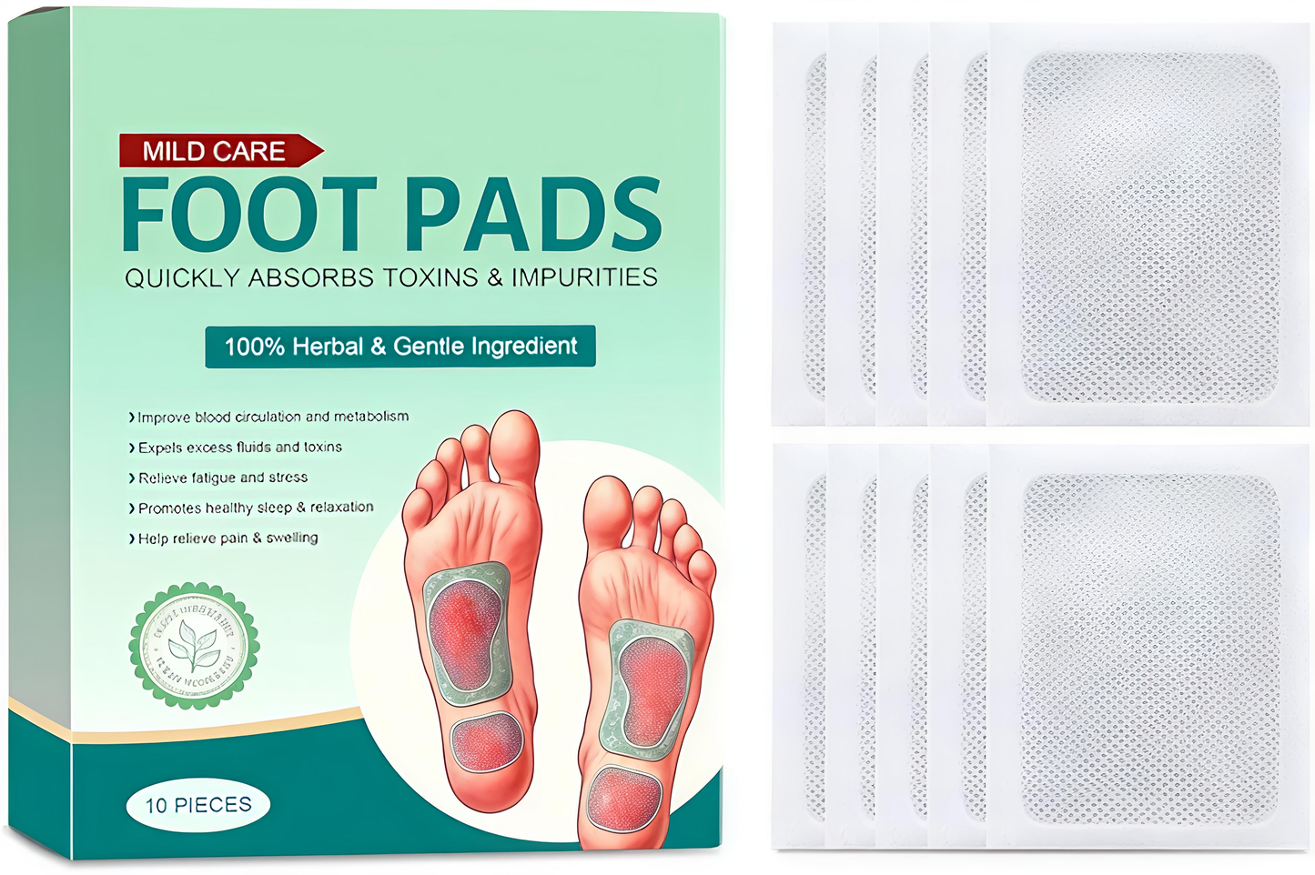 Herbal Foot Pads pack of 10